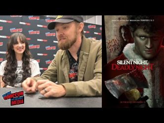 Inside the Chilling World of ‘Silent Night, Deadly Night’ with Mike P. Nelson and Ruby Modine at NYCC 2025