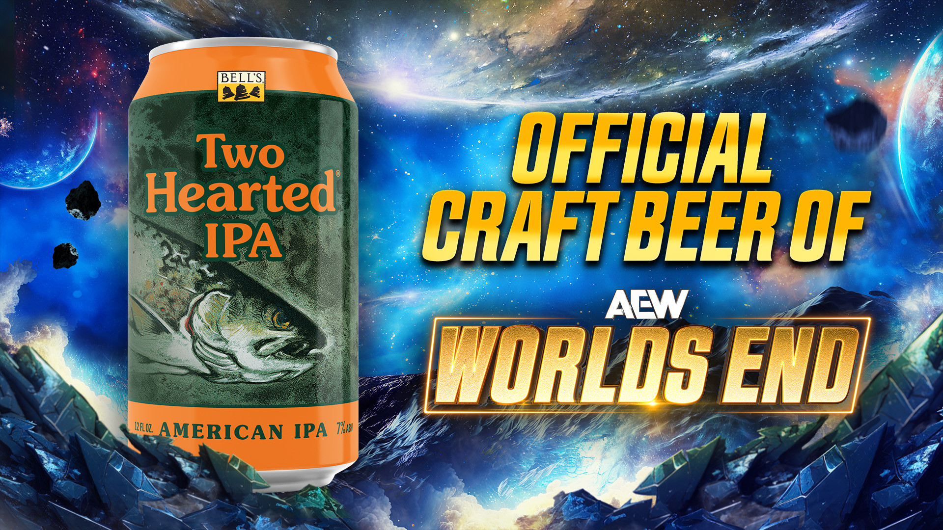 All Elite Wrestling Teams up with Bell’s Brewery Two Hearted IPA For AEW Worlds End This Saturday, December 27