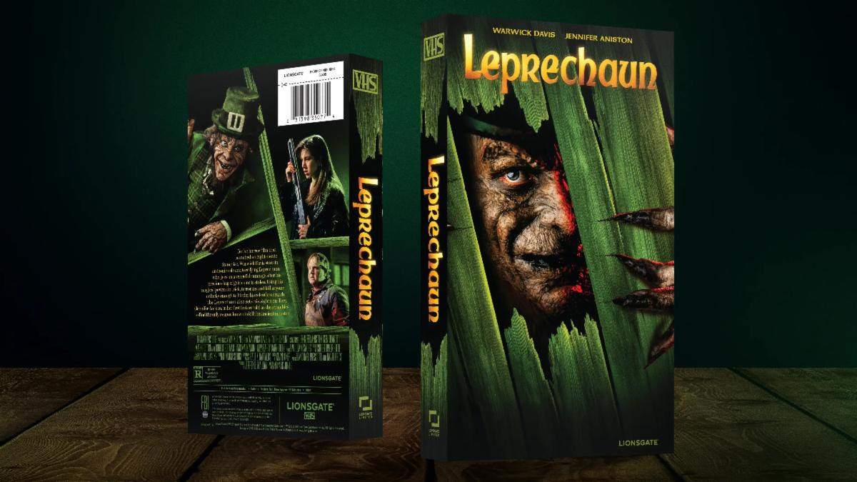 LEPRECHAUN releasing on 4K + Blu-Ray + Digital Steelbook and VHS March 17