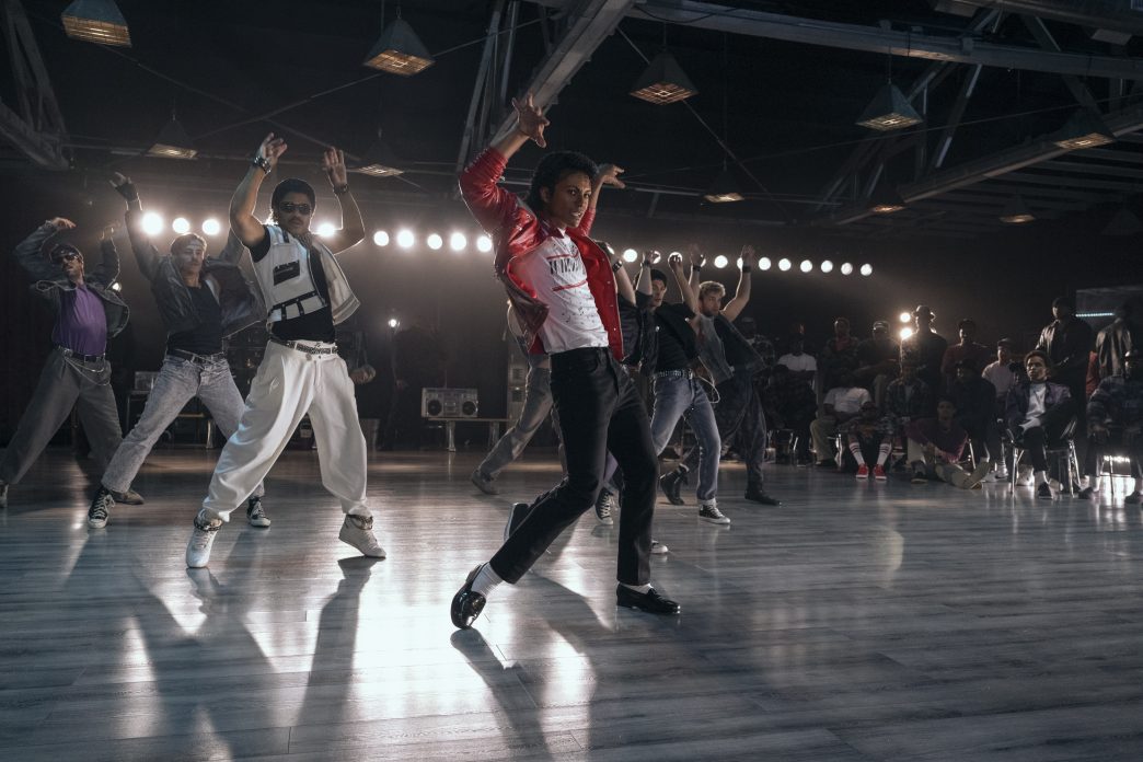 Jaafar Jackson as Michael Jackson in Lionsgate's Michael, arriving on Premium Digital June 9 and physical media July 14.