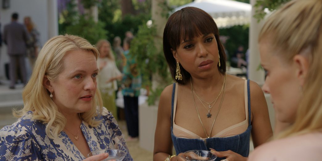 Elisabeth Moss, Kerry Washington and Kate Mara at the Apple TV series ‘Imperfect Women’