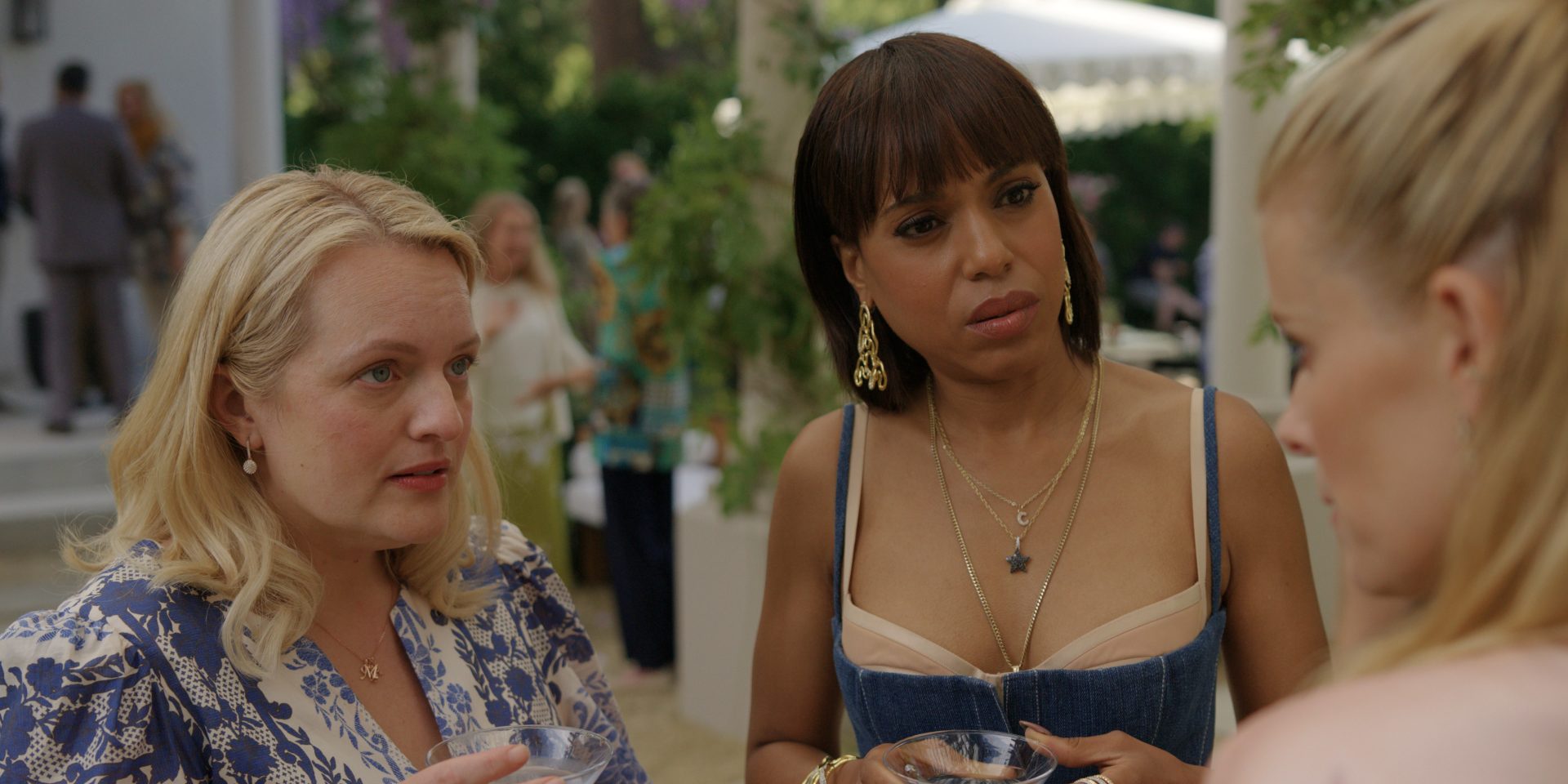 Elisabeth Moss, Kerry Washington and Kate Mara at the Apple TV series ‘Imperfect Women’
