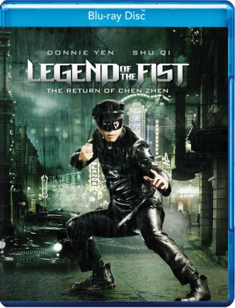 Legend of the Fist The Return of Chen Zhen Blu-ray cover featuring Donnie Yen in action