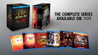 Cobra Kai The Complete Series Blu-ray box set packaging with all discs included