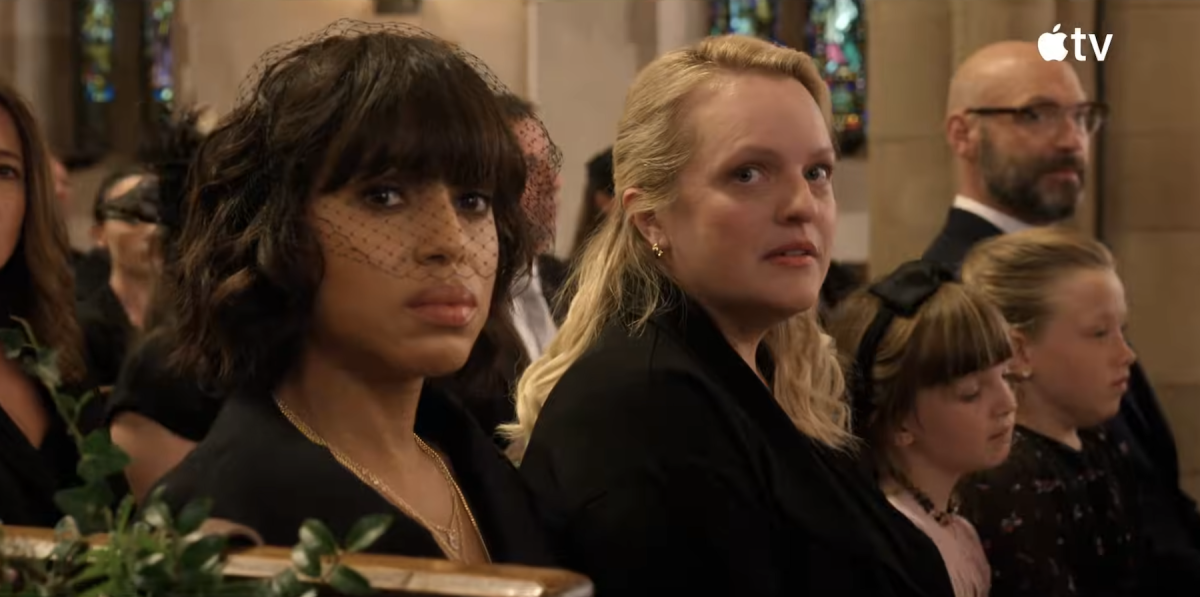Kerry Washington and Elisabeth Moss. Apple TV+