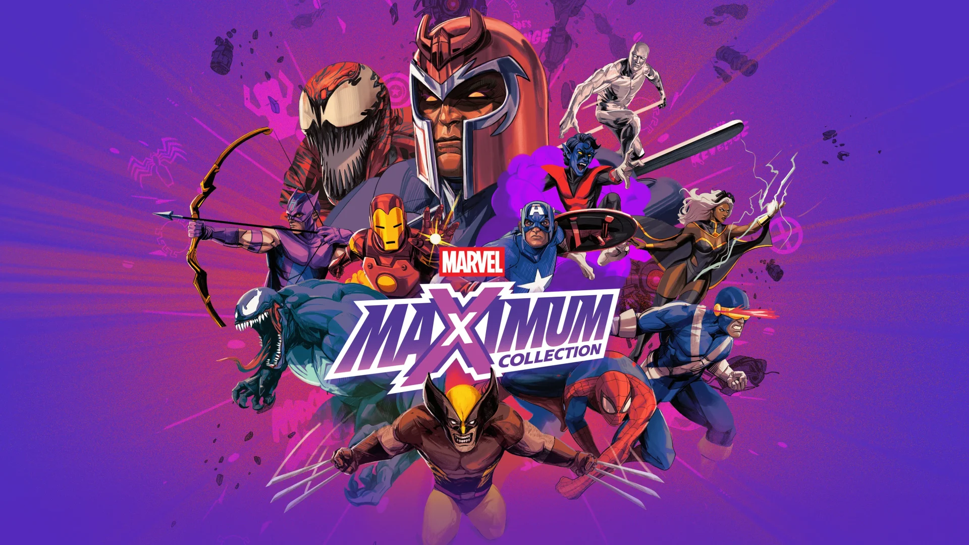 Marvel MaXimum Collection featuring classic X-Men and Spider-Man games