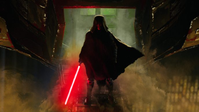 STAR WARS: MAUL - SHADOW LORD - Maul Exiting ship
