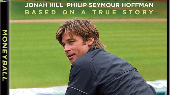 Moneyball 4K UHD cover featuring Brad Pitt as Billy Beane