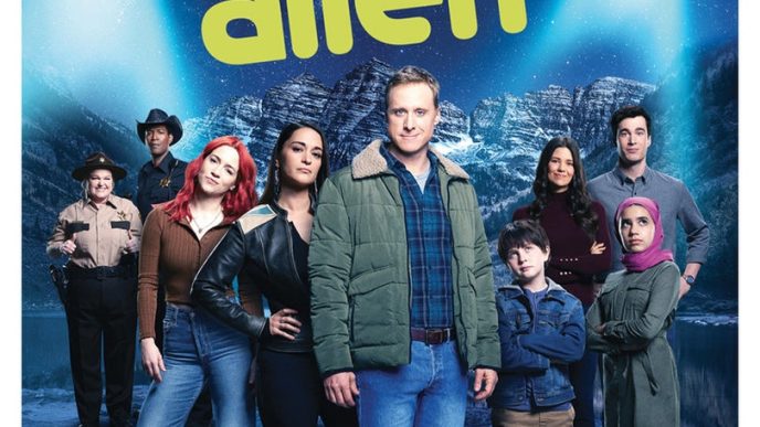 Resident Alien Complete Series Blu-ray box set featuring Alan Tudyk as Harry