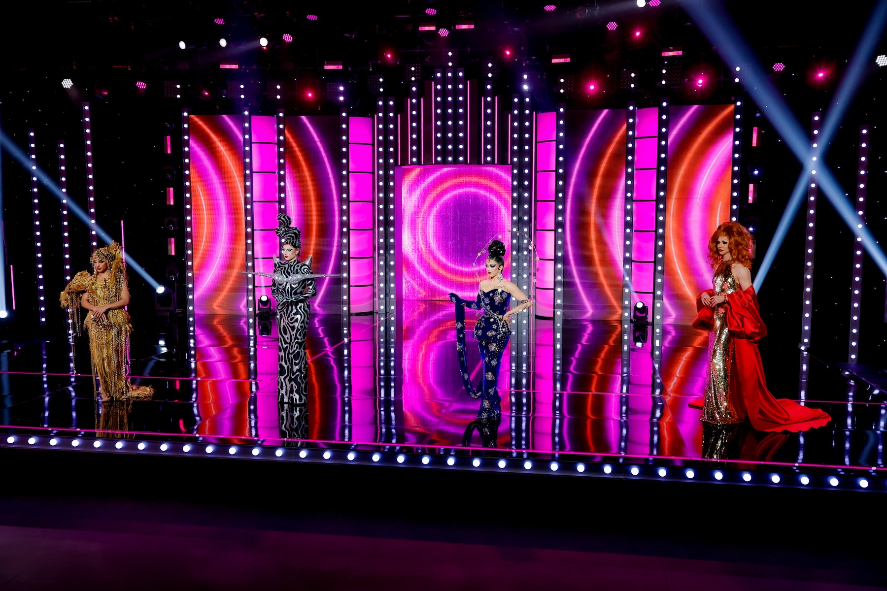 The final four of "RuPaul's Drag Race" season 18. MTV