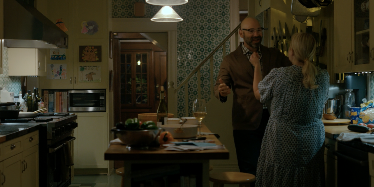 Corey Stoll and Elisabeth Moss. Apple TV