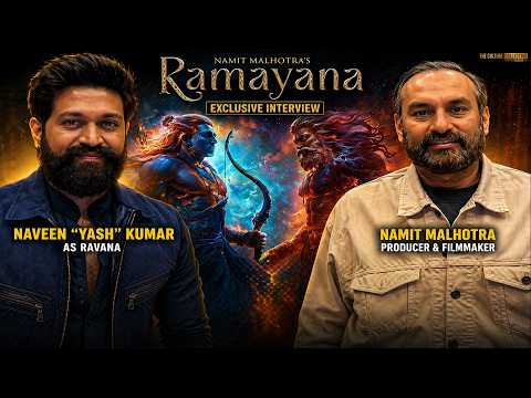 Yash and Namit Malhotra Discuss 'RAMAYANA' Epic Vision and Ravana's Role