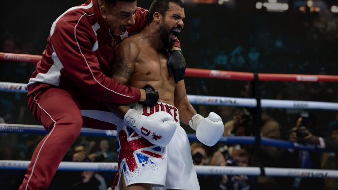 Howard Charles stars as Duke Kilroy in STARZ boxing crime drama Fightland premiering July 31