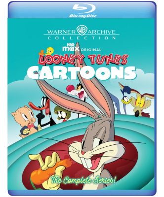 Looney Tunes Cartoons The Complete Series Blu-ray box set featuring Bugs Bunny, Daffy Duck, and classic characters