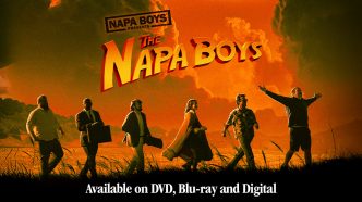 The Napa Boys Blu-ray cover art featuring the ensemble comedy cast