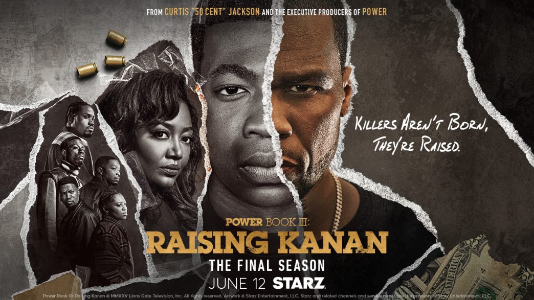Mekai Curtis in Power Book III Raising Kanan Season 5 key art