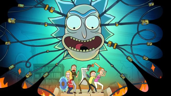 Rick and Morty The Complete Ninth Season Blu-ray and DVD release artwork