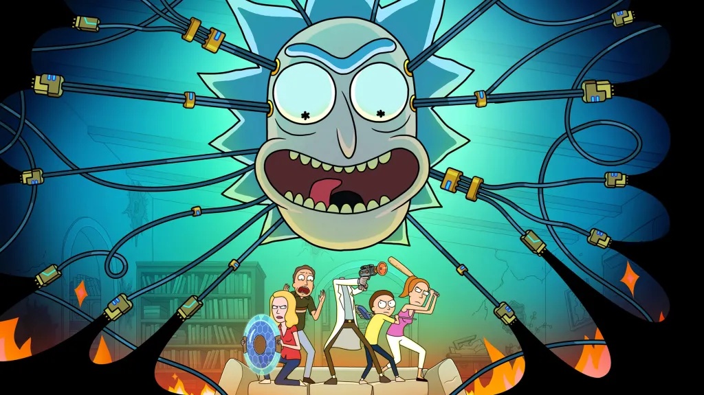 Rick and Morty The Complete Ninth Season Blu-ray and DVD release artwork