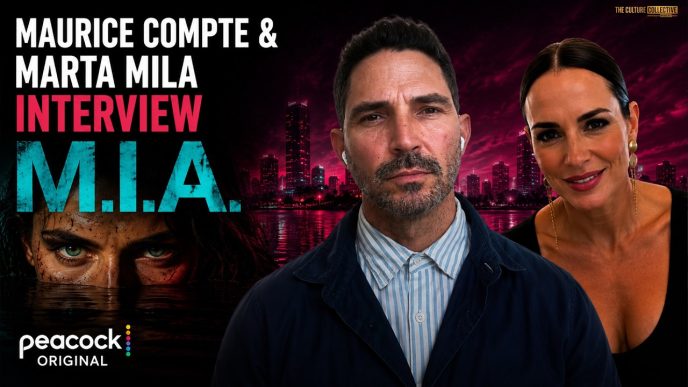 aurice Compte Marta Milans MIA interview still