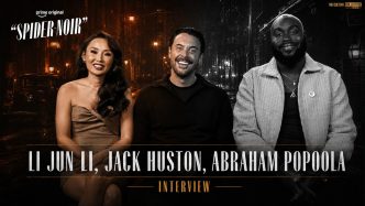 Spider-Noir cast discussion with Li Jun Li Jack Huston and Abraham Popoola