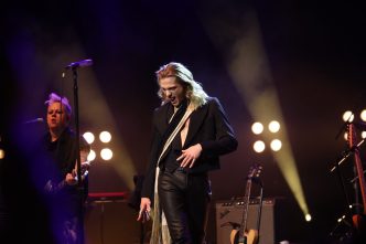 Sam Reid performs as The Vampire Lestat during the One Night Only LIVE event at New York City's Beacon Theatre.