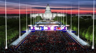 2027 NFL Draft set against the National Mall in Washington, D.C.