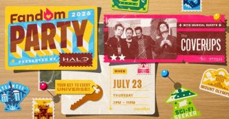 The Coverups featuring Billie Joe Armstrong announced as headliners for the 2026 Fandom Party during San Diego Comic-Con week.