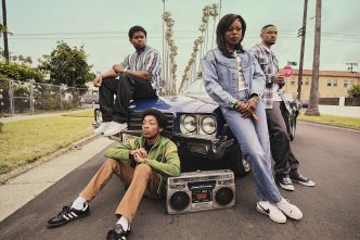 Gail Bean and Isaiah John return as Wanda Bell and Leon Simmons in FX's The Drop A Snowfall Saga