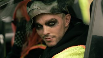 Nicholas Hoult in the first trailer for David Leitch's How to Rob a Bank.