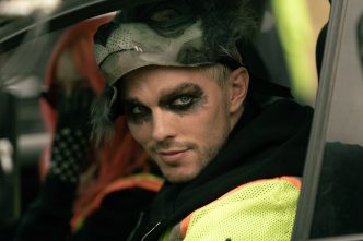 Nicholas Hoult in the first trailer for David Leitch's How to Rob a Bank.