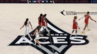 Las Vegas Aces at home against Golden State Valkyries.