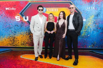 Supergirl world premiere celebration in Brooklyn with immersive DC Studios after-party activations.