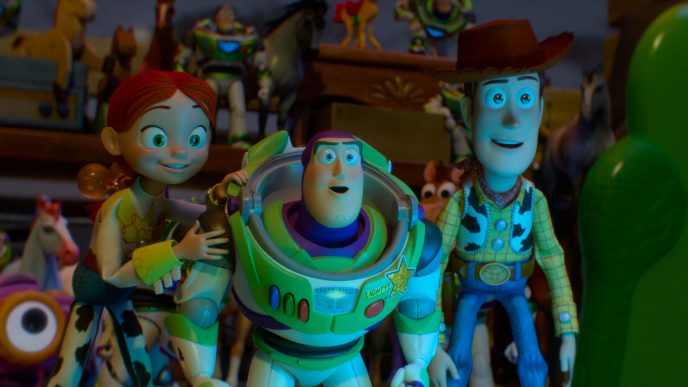 Woody, Buzz Lightyear, Jessie, and the toys face a new challenge in Disney and Pixar's Toy Story 5.