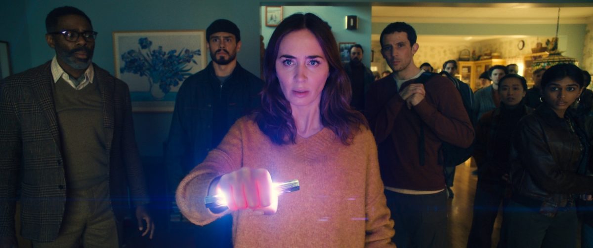 Emily Blunt, Colman Domingo, and more in "Disclosure Day." Universal Pictures