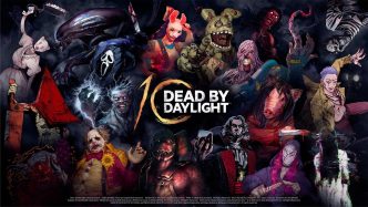 Dead by Daylight 10th Anniversary celebration featuring major game announcements and upcoming chapters