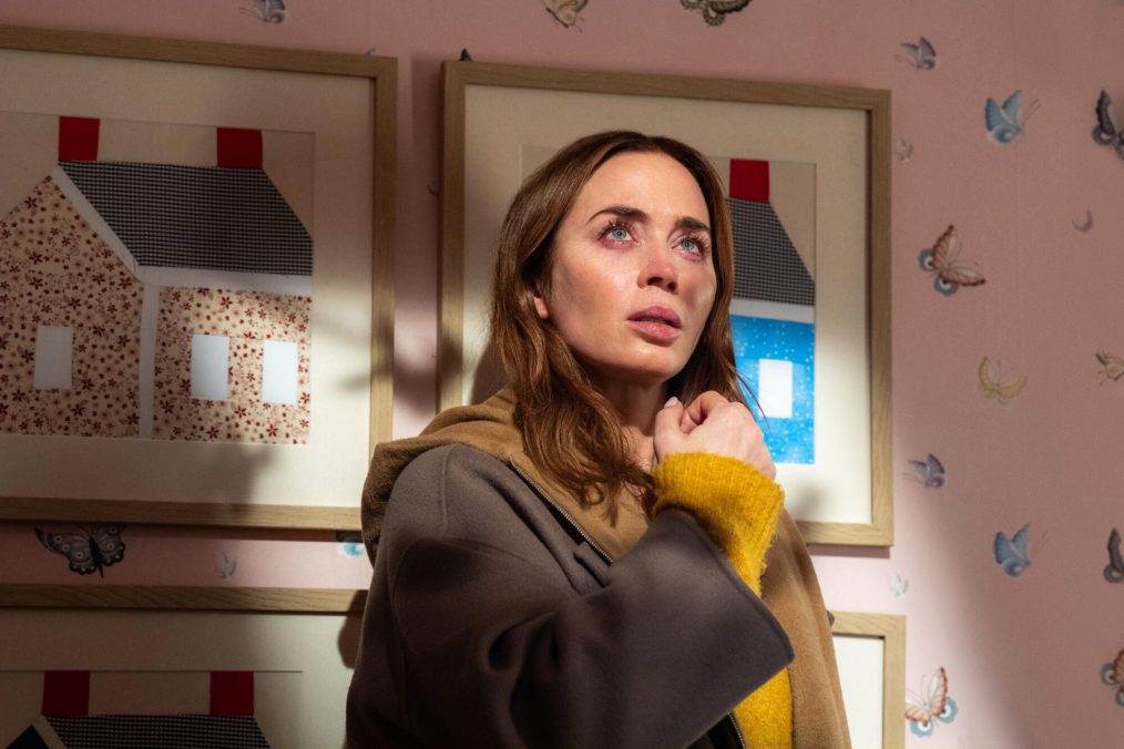 Emily Blunt in "Disclosure Day." Universal Pictures