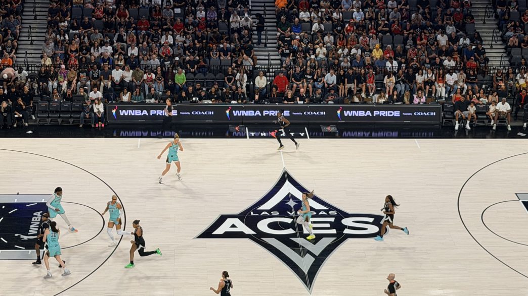 Las Vegas Aces vs. the New York Liberty on June 23, 2026.