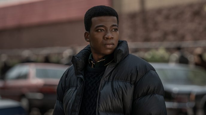 MeKai Curtis as Kanan Stark in Power Book III: Raising Kanan Season 5 on STARZ.