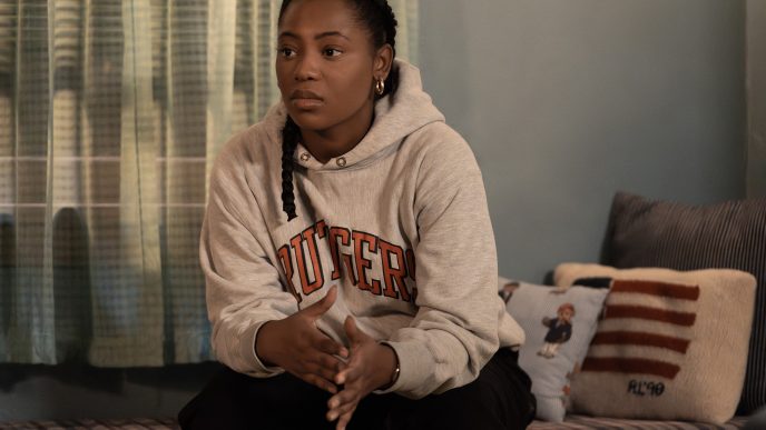 Hailey Kilgore as Jukebox in Power Book III Raising Kanan Season 5.