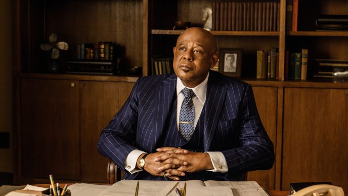 Forest Whitaker as Bumpy Johnson in MGM+ crime drama Godfather of Harlem.