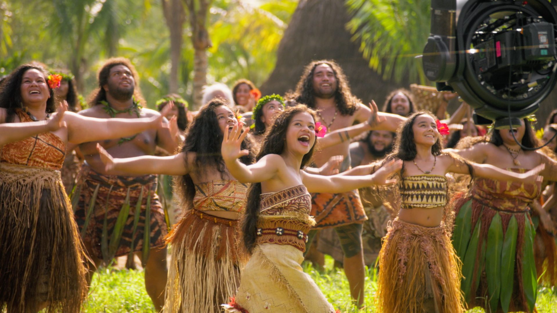 Catherine Lagaʻaia as Moana in Disney’s live-action reimagining of Moana.