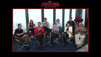 Tom Holland, Zendaya, Jacob Batalon, Sadie Sink, Jon Bernthal, Destin Daniel Cretton, Kevin Feige and Amy Pascal discuss Spider-Man: Brand New Day during the global press conference.