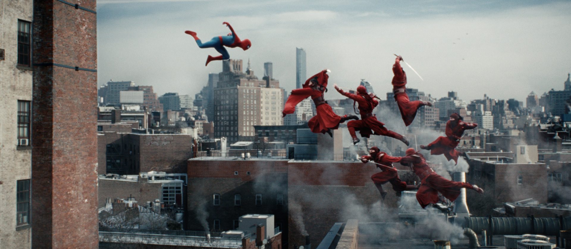 Tom Holland as Spider-Man in Marvel Studios and Sony Pictures’ Spider-Man: Brand New Day.
