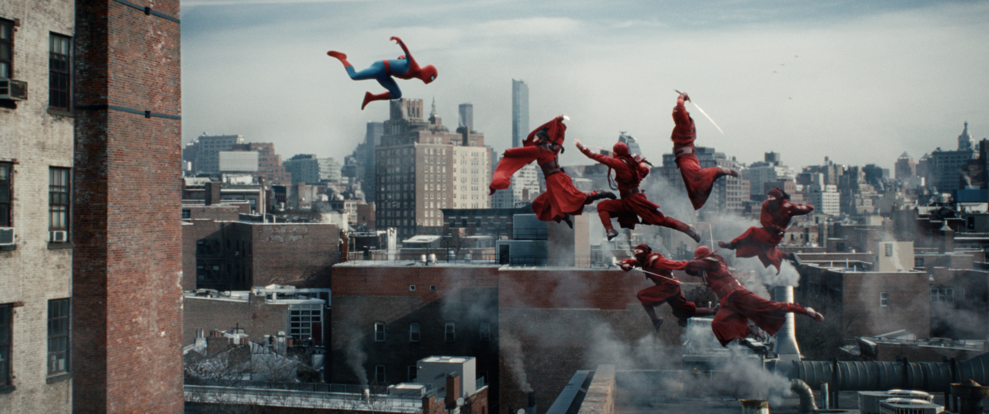 Tom Holland as Spider-Man in Marvel Studios and Sony Pictures’ Spider-Man: Brand New Day.