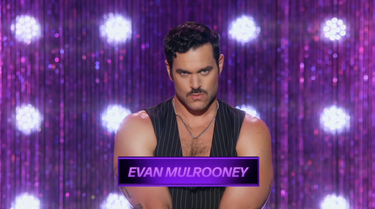 Evan Mulrooney on RuPaul’s Drag Race All Stars 11, Episode 10. Paramount+