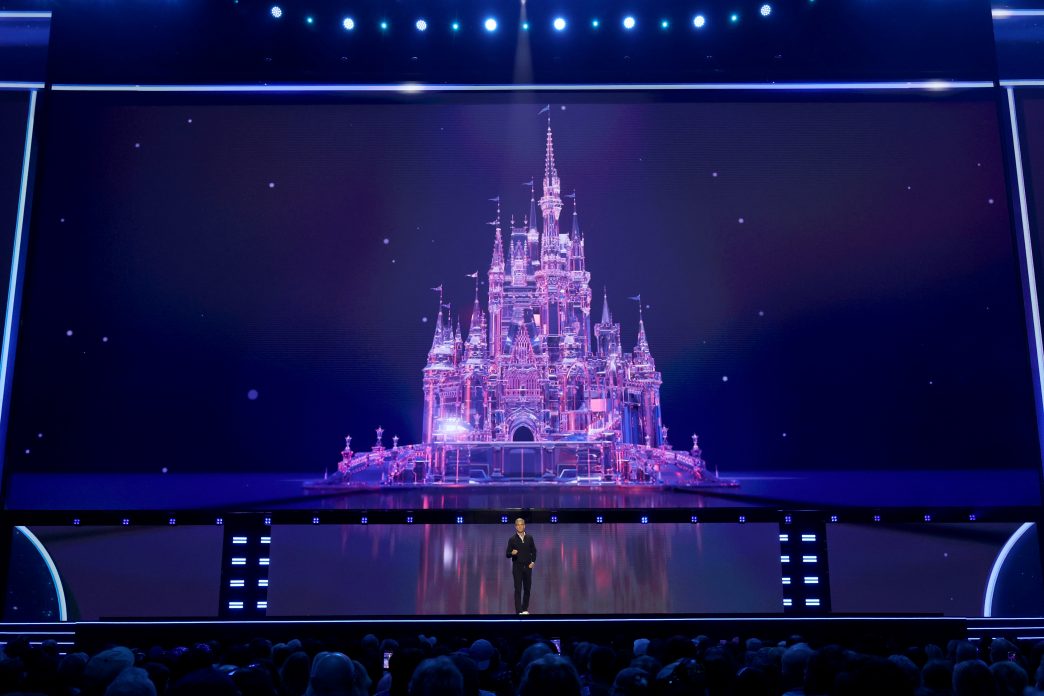 Disney Entertainment Showcase at D23 2026 highlights upcoming Marvel, Star Wars, Pixar, Disney Animation, Disney Plus, Hulu, and National Geographic projects.