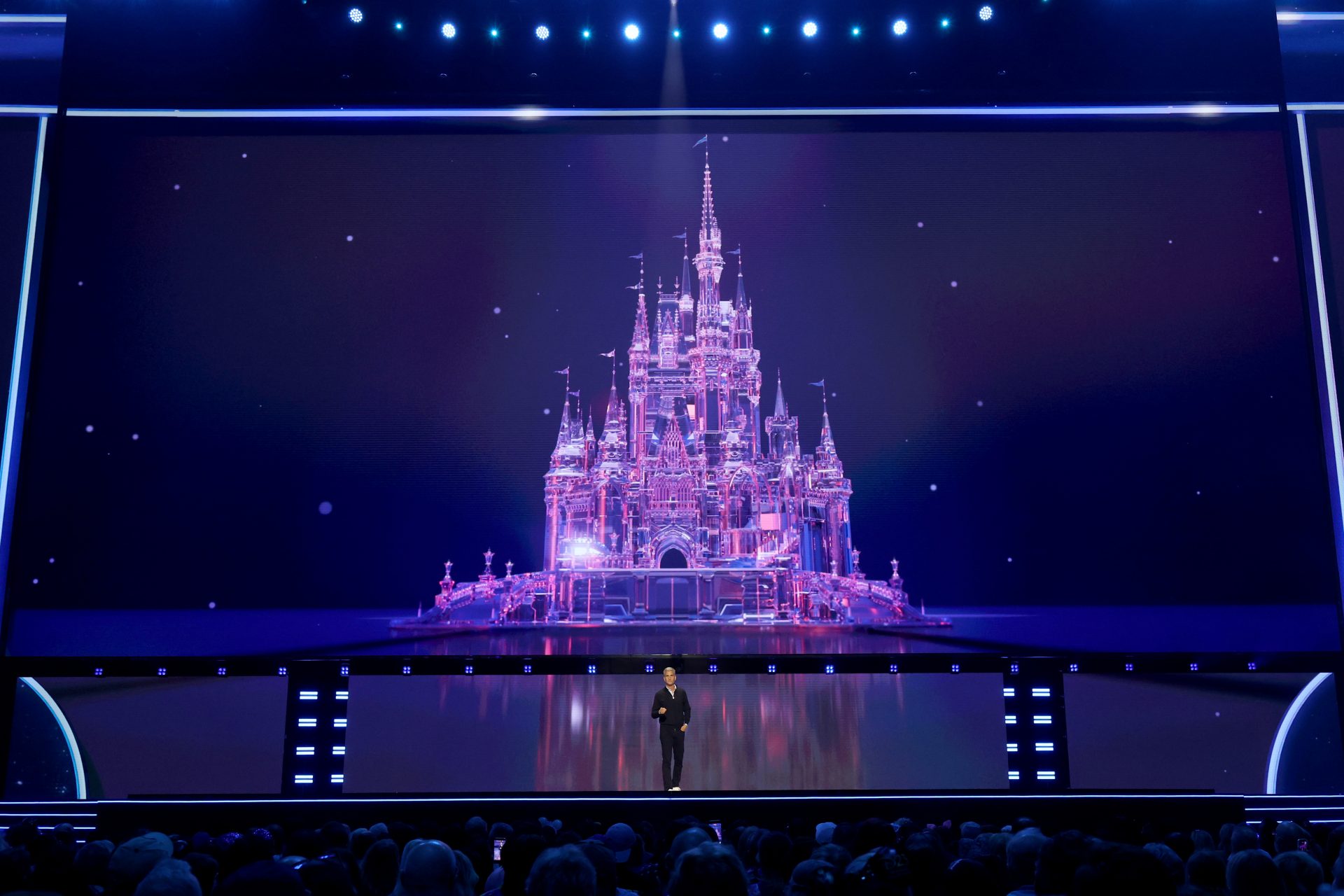 Disney Entertainment Showcase at D23 2026 highlights upcoming Marvel, Star Wars, Pixar, Disney Animation, Disney Plus, Hulu, and National Geographic projects.