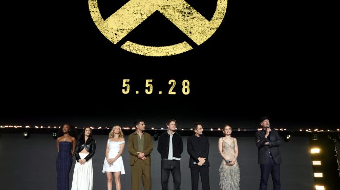 Marvel Studios’ new X-Men movie alongside Sadie Sink, Inde Navarrette, and Adam Driver.