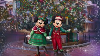 Disneyland Resort celebrates the 2026 holiday season with World of Color - Season of Light, festive décor, seasonal entertainment, and Disney holiday traditions.