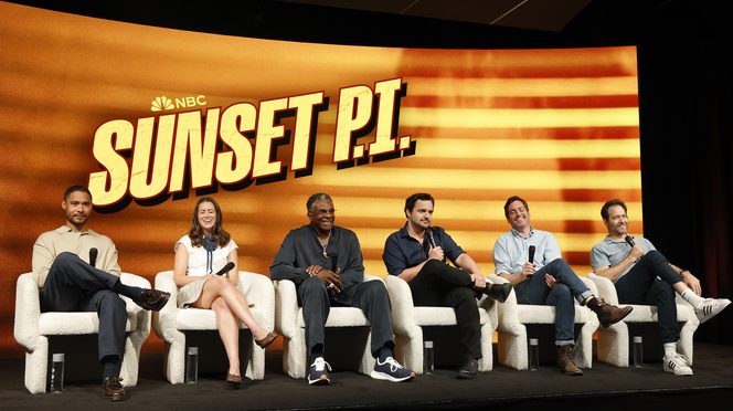 Sunset P.I. Cast Panel on Backlot Pass 2026